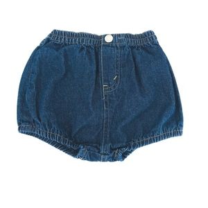 Levi’s Jean Diaper Cover Shorts Size 3 - 6 months